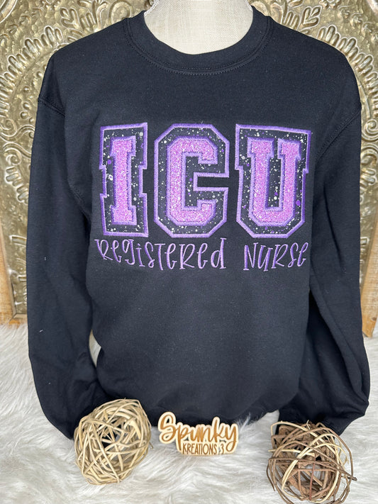 ICU/CCU/CVR Registered Nurse Sweatshirt