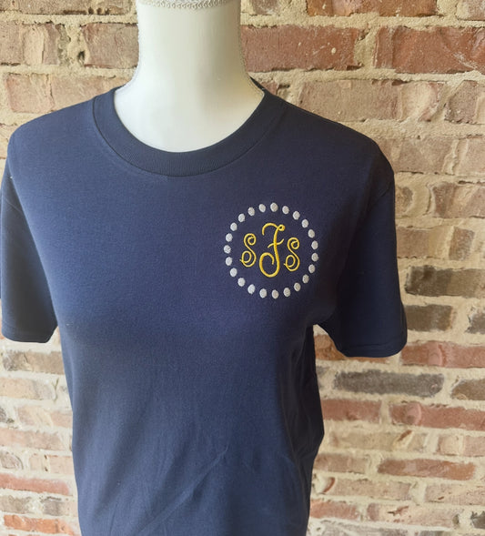 3 Initials Tshirt